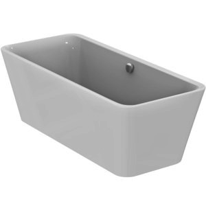 IS Duo-Badewanne Tonic II, freist,m.Abl, m.Füller, 1800x800x600mm, Weiß