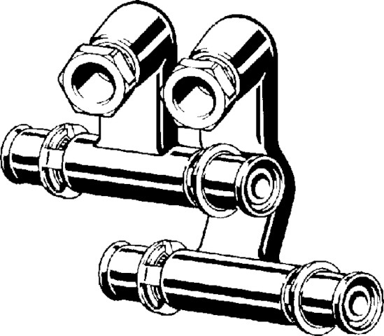 Viega Anschlussset mit SC Sanfix P 2173 in 16mm x G1/2 x 16mm Rg vernickelt