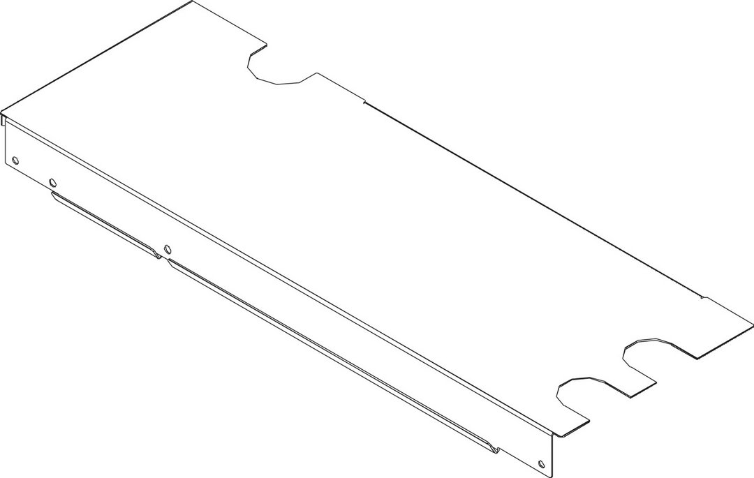 BOSCH Ersatzteil TTNR: 8738207575 Abdeckung Rückwand
