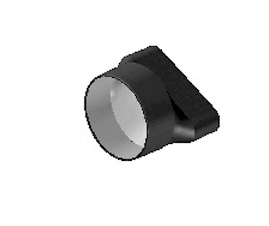 Pluggit Kanalanschluss (PK200 auf DN125) Nr. KA125-200
