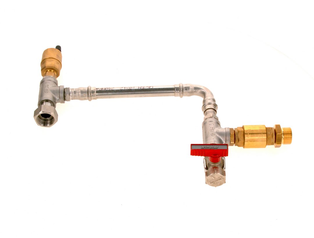 BOSCH Ersatzteil TTNR: 8738806673 VES Anschlussrohr für stat. Modul everp.