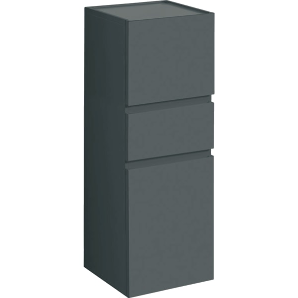 Geberit Renova Plan Mittel-HS mit zwei Türen 1 Schublade, 39x105x36cm, lava