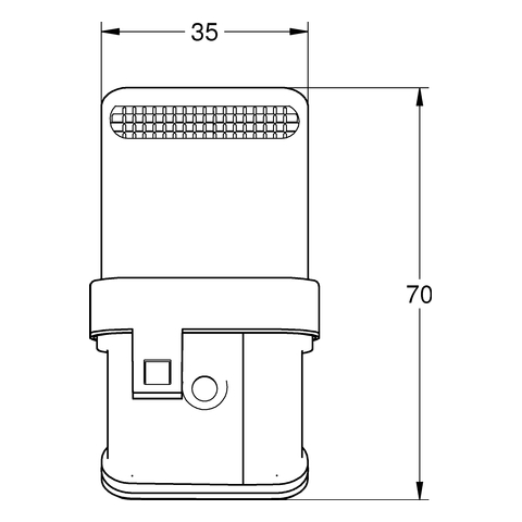 GROHE Wasserführung 46803 chrom