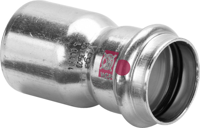 Viega Reduzierstück mit SC Prestabo 1115.1 in 28x22mm Stahl verzinkt