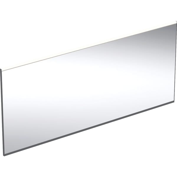 Geberit Option Plus LSP, eckig, direkte Bel. u. ind. Bel., 160x70x3,5cm, swm/alu elox