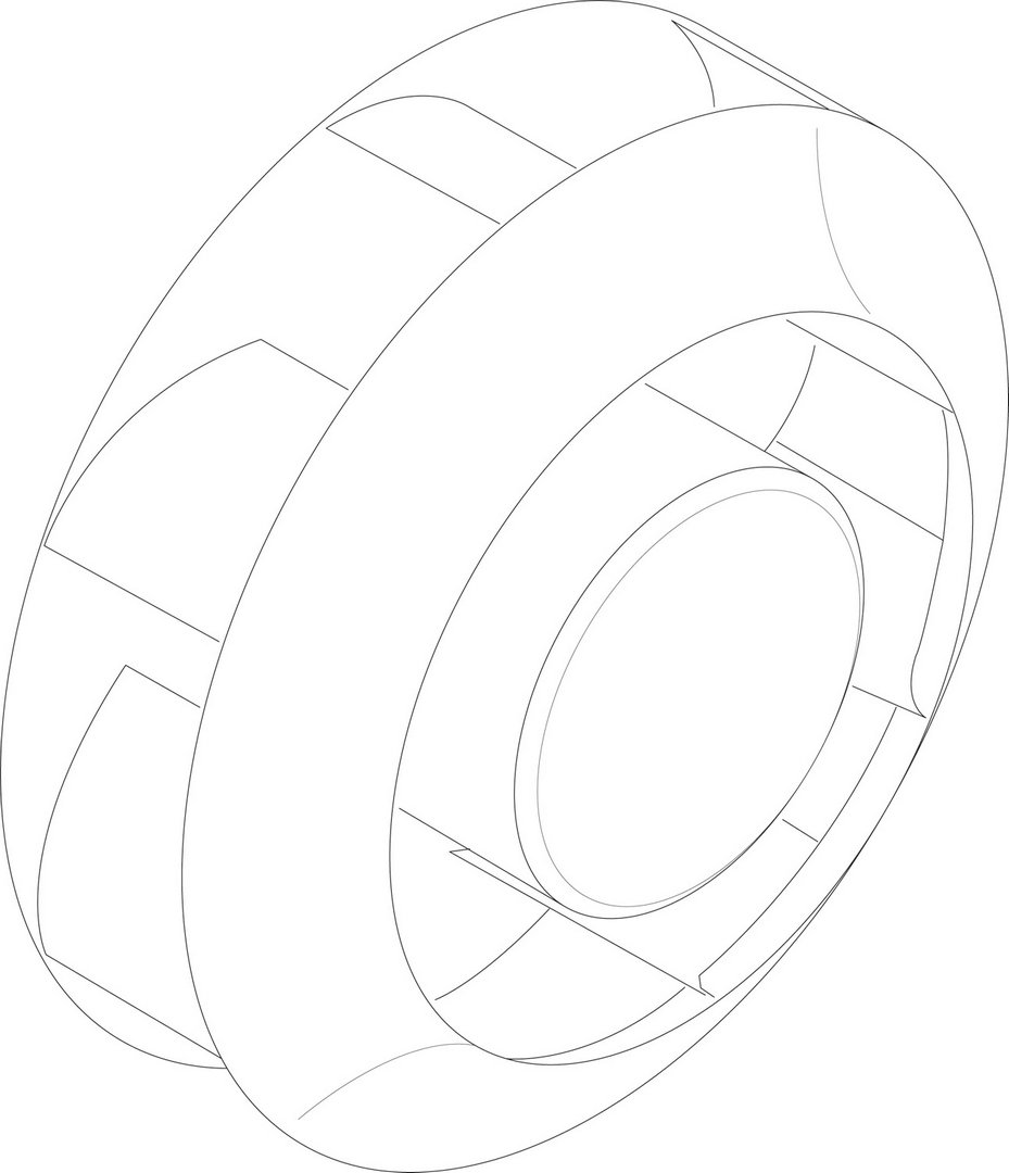 BOSCH Ersatzteil TTNR: 87186661320 Gebläse