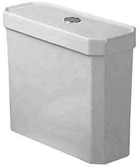 Duravit Spülkasten 1930, mit DF-IG chrom Anschluss unten links, weiß WonderGliss