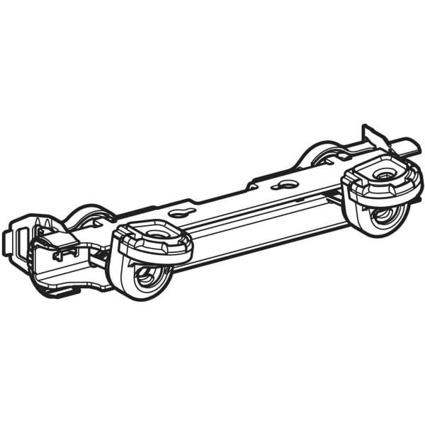 Geberit Typ SP40 Mont.-Träger komplett für WWC mit TurboFlush