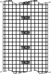 TECEfloor Tackerplatte Flat2, 30 x 1 m