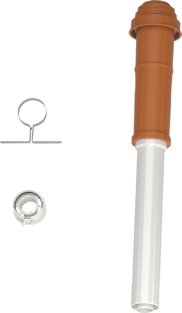 BOSCH Abgaszubehör FC-Set60-C33x (oben) Grundbausatz C33x, rot, d:60/100mm