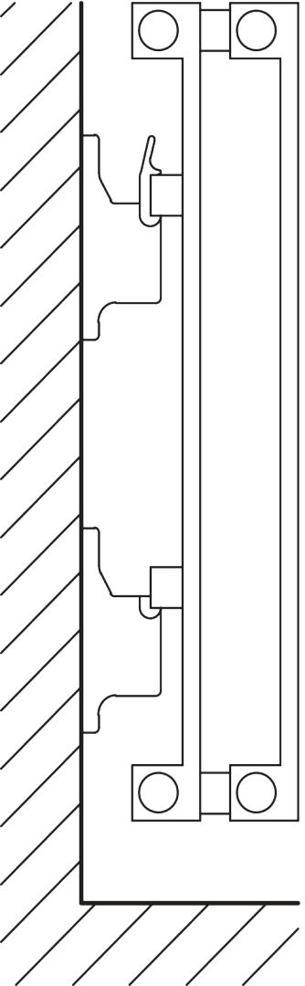 Kermi Heizwand HVN Typ20 BH2200x104x980 QN3275, RAL9016, 6 bar, ANB12