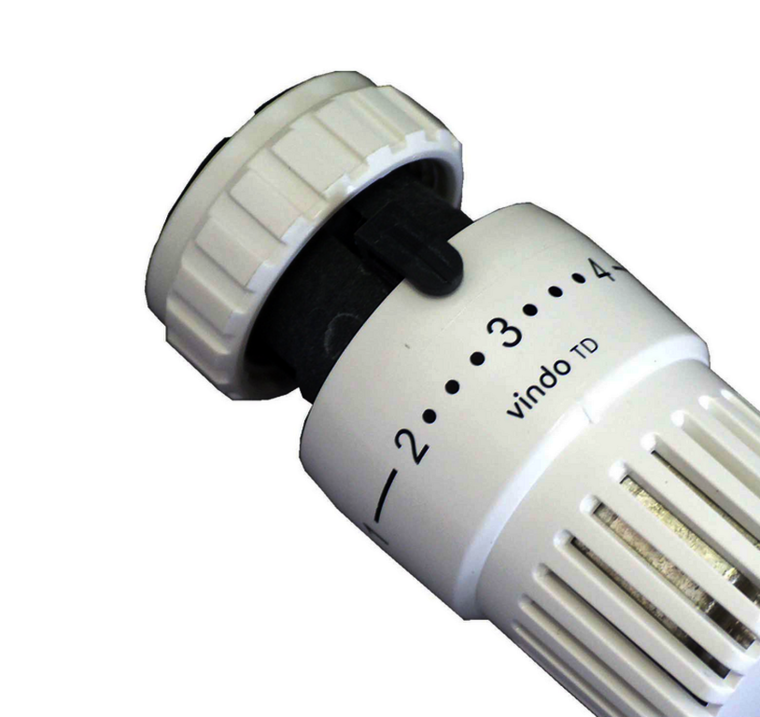 OVENTROP-Thermostat "vindo TD" 7-28 C, 0 * 1-5, Flüssig-Fühler, weiß