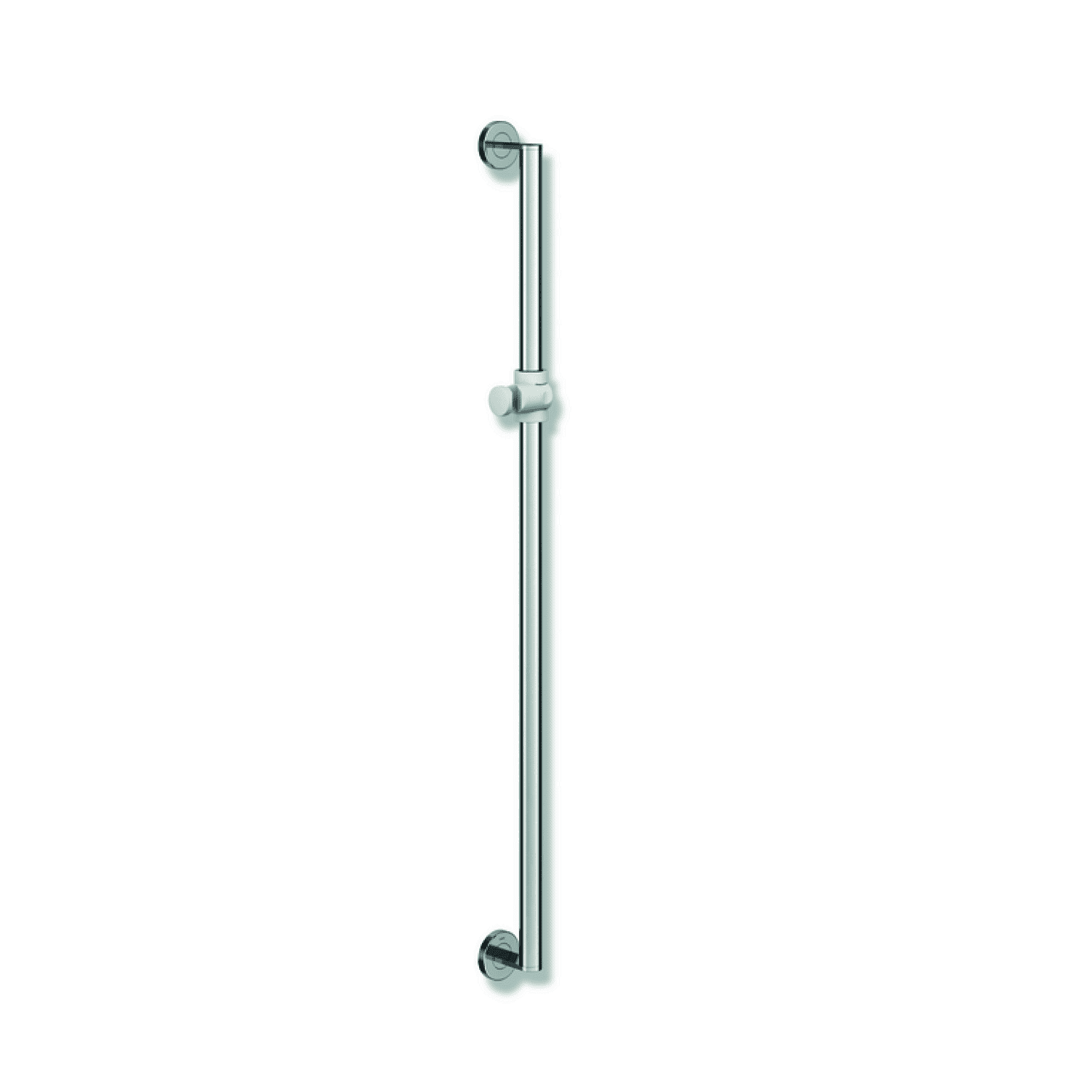 HEWI Brausehalterstange, d:32, L:1100, chrom signalweiß