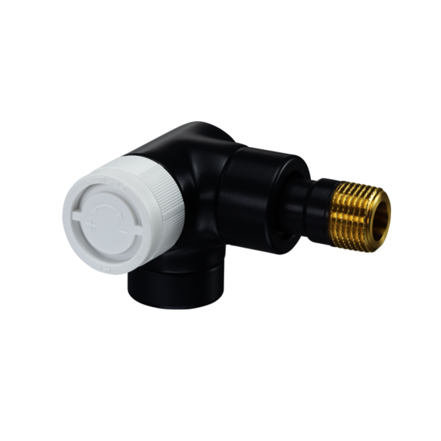 OVENTROP-Thermostatventil "E" DN15, 1/2", PN10, Wi.-Eck li, anthrazit