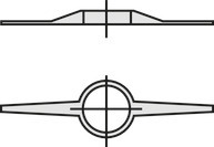 Vaillant Abstandshalter Schacht (7 St.) für starre Abgasleitung DN 130, PP Vaillant Abstandshalter Schacht (7 St.) für starre Abgasleitung DN 130, PP