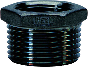 gebog316 Edelstahl-Gewindefitting 241 - Reduziernippel 1/2" x 3/8"