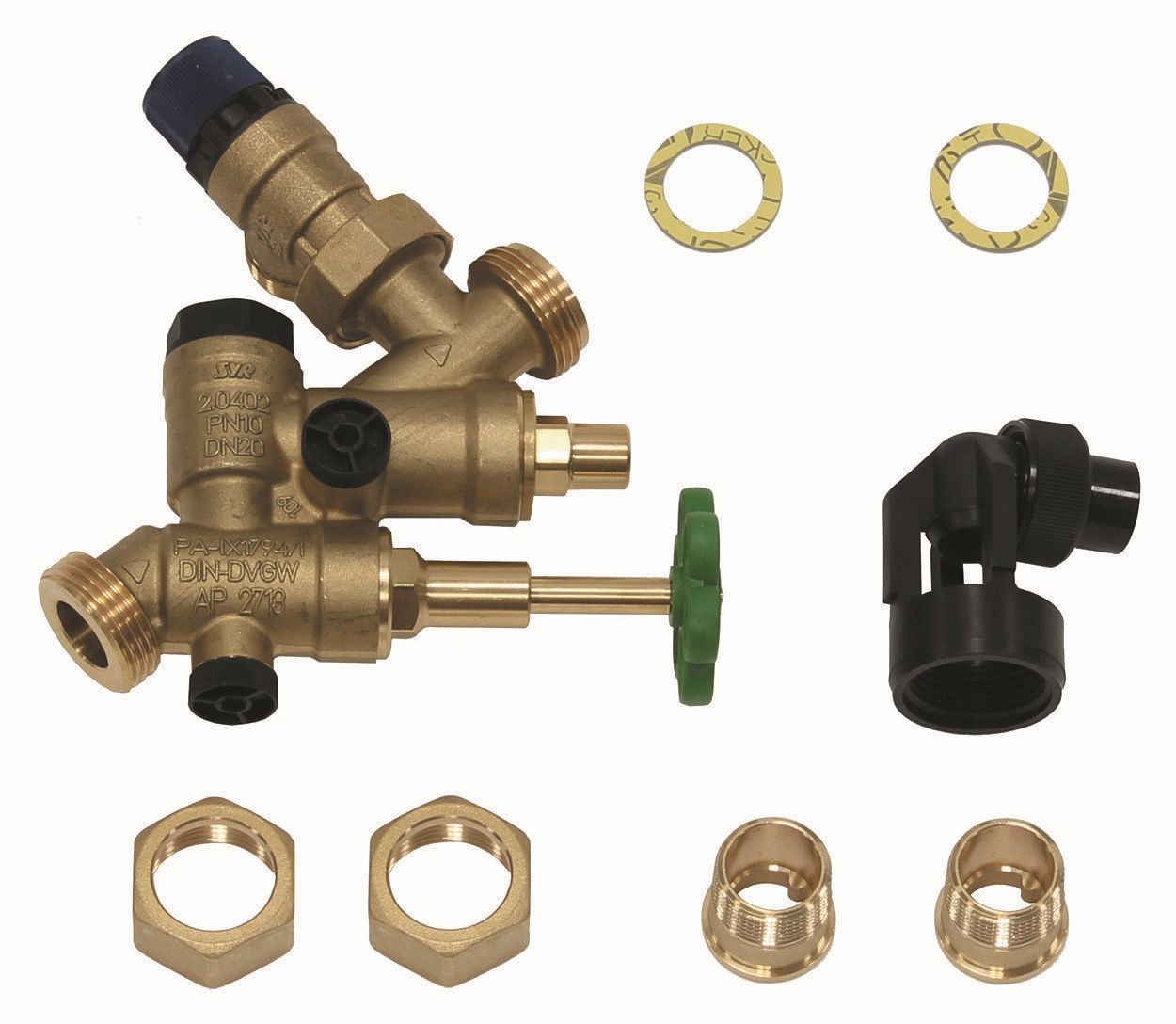 Vaillant Speicher-Sicherheitsgruppe für Speicher über 200 l, 10 bar, R 3/4