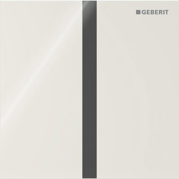 Geberit Typ 40 Abdeckplatte, eckig für UR-Strg. IR, sandgrau
