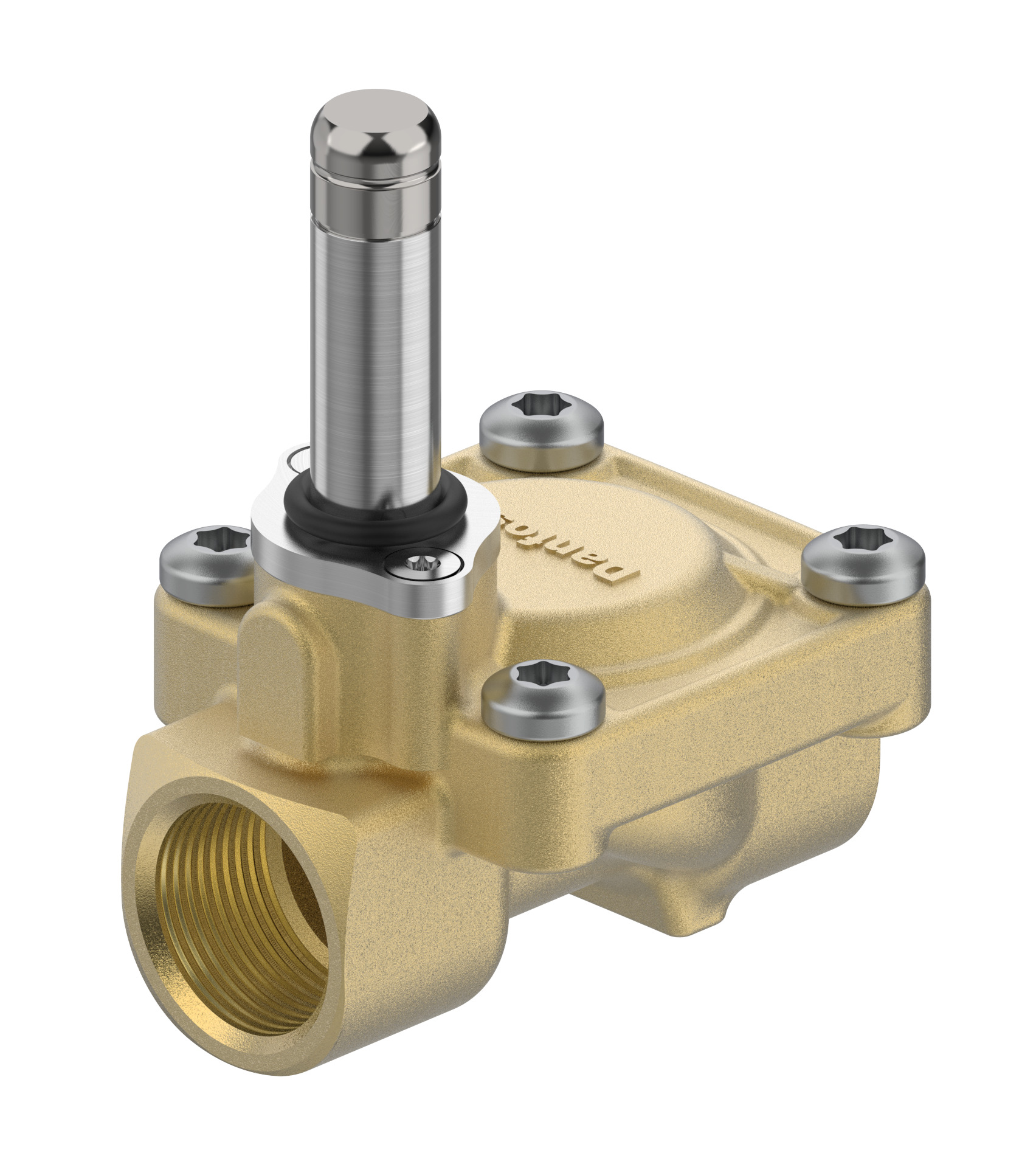 Danfoss Magnetventil, EV220S NC, G, 1/2, 3.000 m3/h, FKM