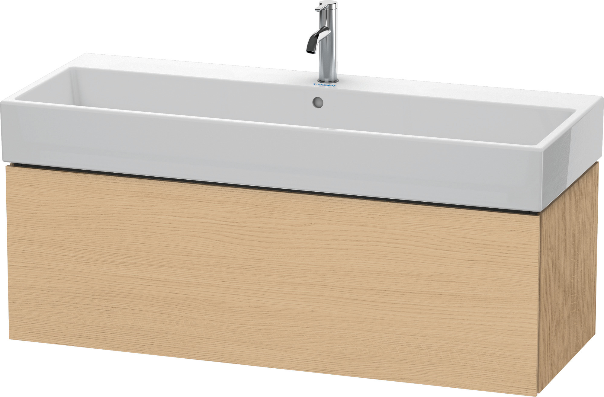 Duravit WTU L-Cube 394x1184x459mm 1 Auszug, Eiche Natur