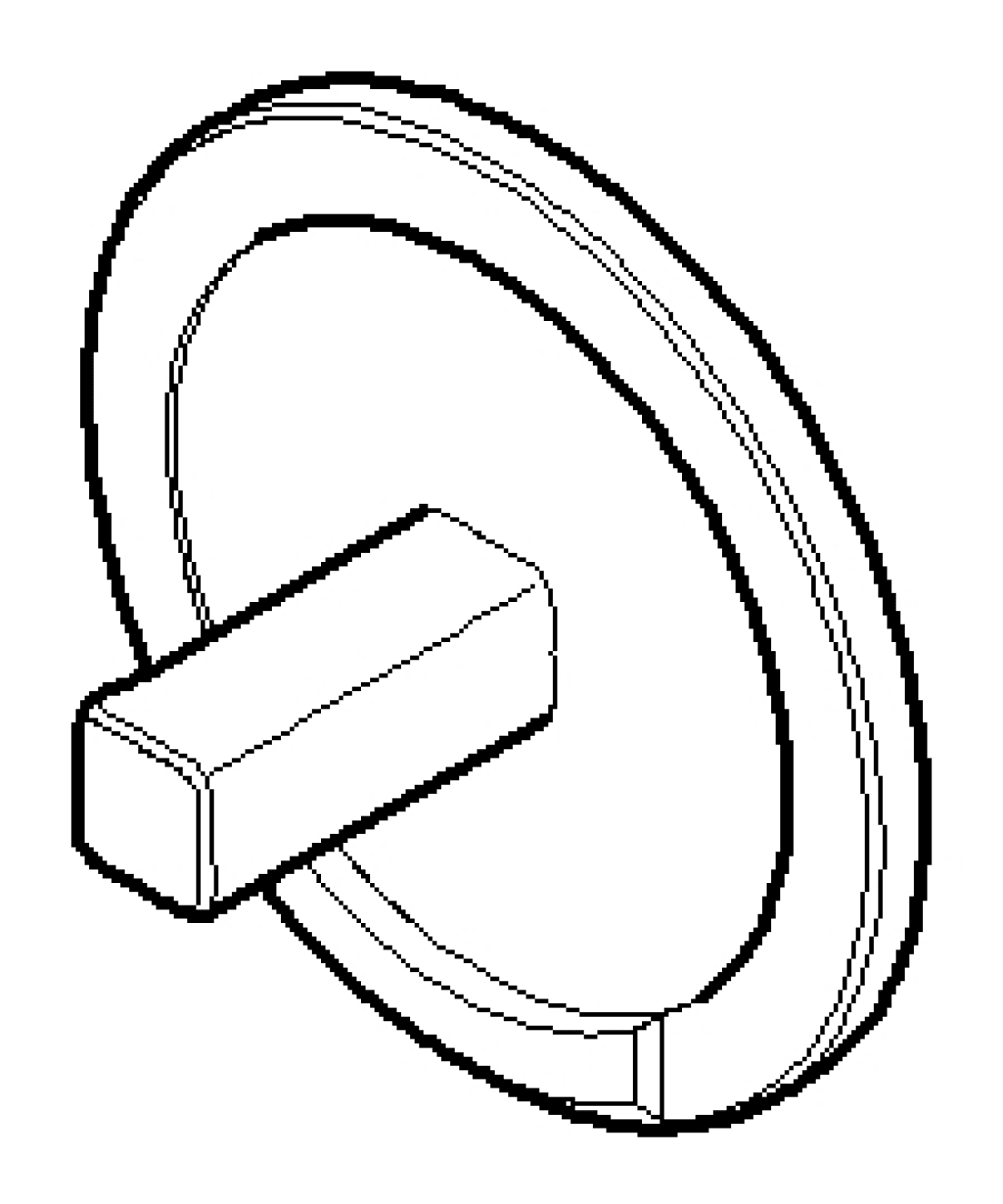 DO Halter zweiteilig ERSATZTEILE 081797559 D 32 x 16 mm