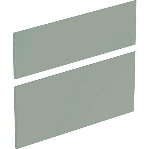 Geberit Set Schubladenfront für Unterschrank B:75cm, salbeigrün matt