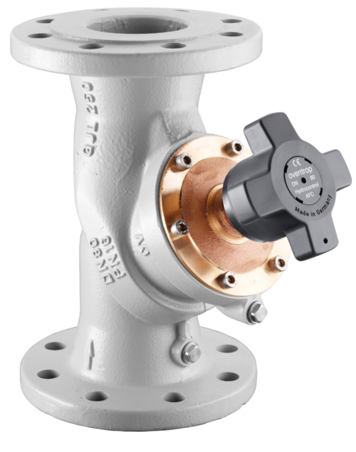 OVENTROP-Str.-Absp.Vent.Hydrocontrol AFC DN125, PN16, Flansch/DIN, GG25
