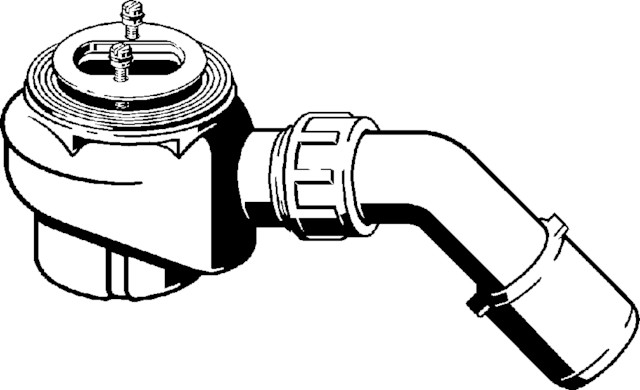 Viega Funktionseinheit Domoplex 6929.1 in 85mm x DN40/50 Kunststoff weiss