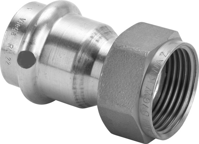 Viega Sanpress Anschlussverschraubung SC d 22 x G 3/4 Siliziumbronze 2263