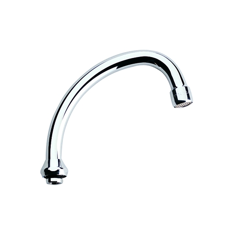 GROHE Rohrauslauf 13071 Ausladung 140mm schwenkbar ohne Anschlag chrom