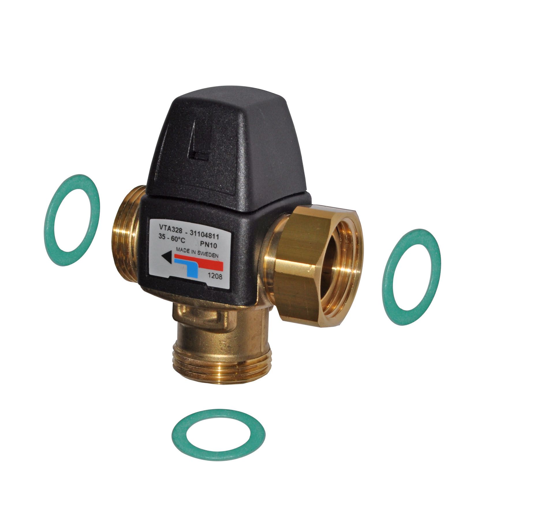 Remeha Therm. Brauchwassermischer EC60, G1, Regelbereich 35-60 C Remeha Therm. Brauchwassermischer EC60, G1, Regelbereich 35-60 C