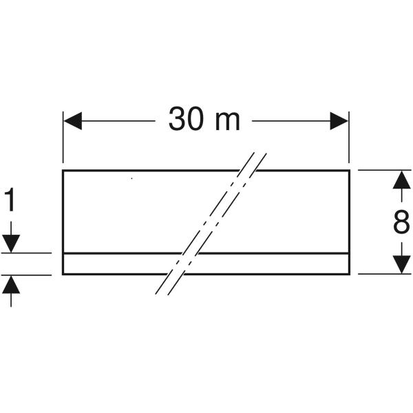 Geberit Duofix Trennstreifen