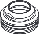 Hansgrohe Spannschraube Axor J27/J32 chrom
