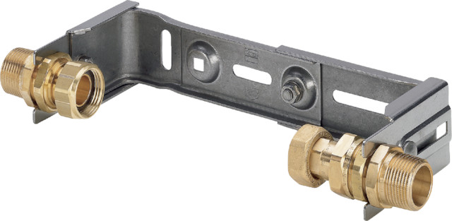 Viega Wasserzählerbügel Easytop 2230.70 in Qn2,5 x R1 x R1 Siliziumbronze