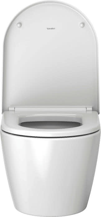 DU WWC-Set ME by Starck,rimless,Durafix TS, weiß, inkl. WC-Sitz mit Absenkautom.