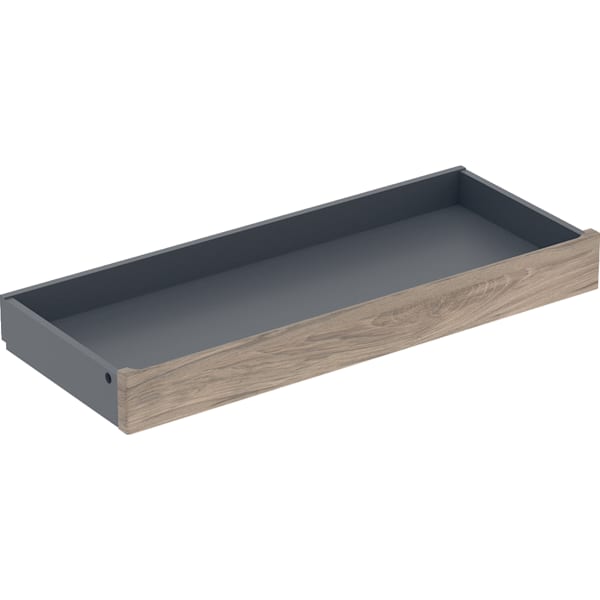 Geberit Innenschubl. m.Frt für Renova Plan US für Waschtisch B:90cm, Bj 2021, nussbaum