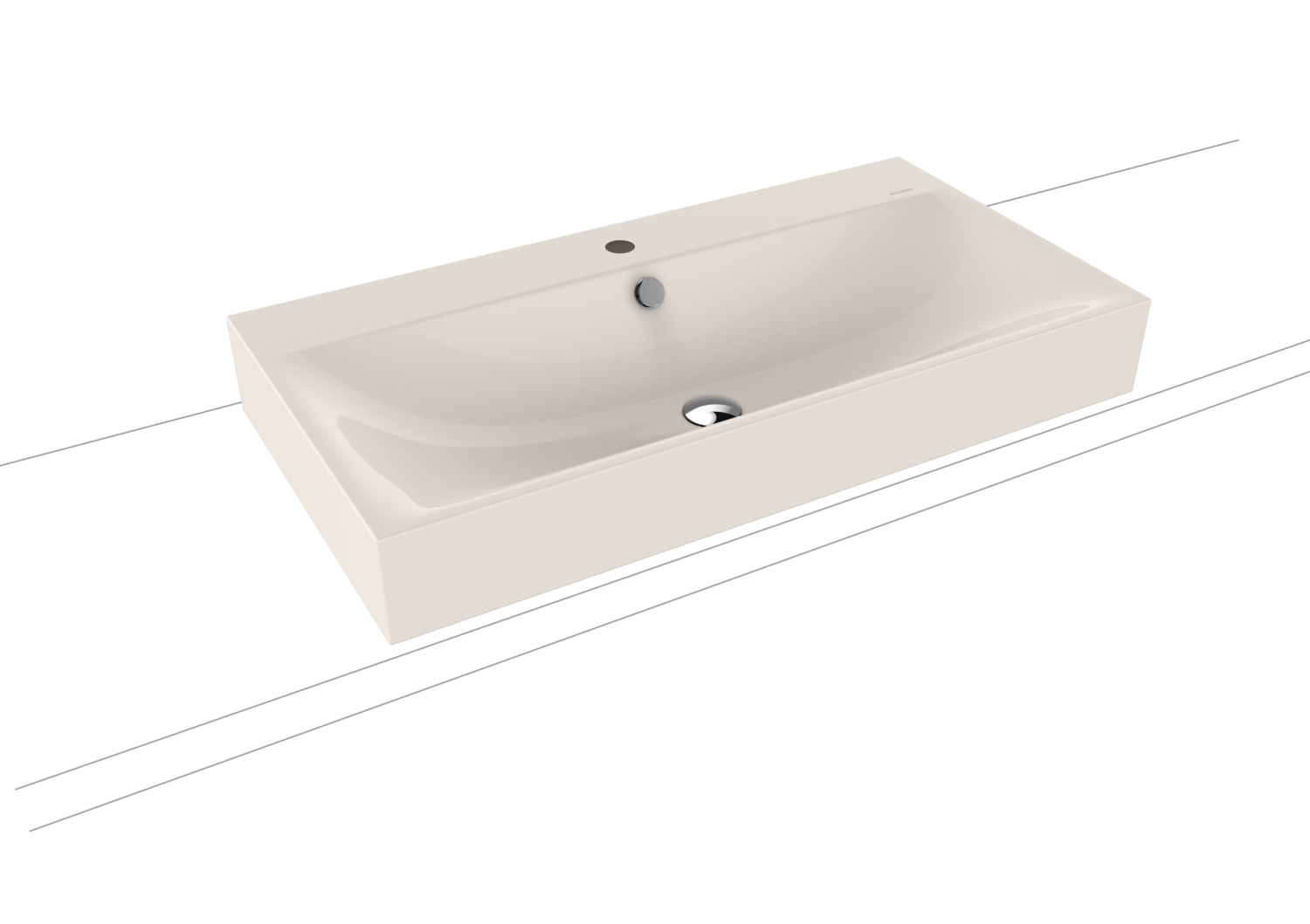 KA WB SILENIO Mod.3043,900x460mm,perga, PEFF,AD,m. 1HL,mÜL,chr