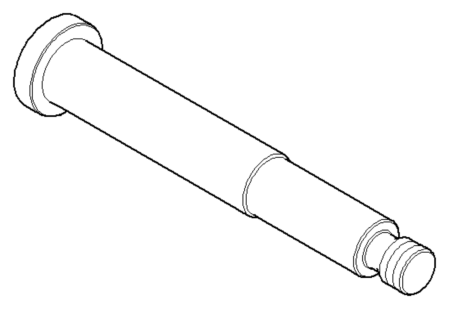 DO Halter ET 083102513 D 12,5 x 121 mm Platin gebürstet