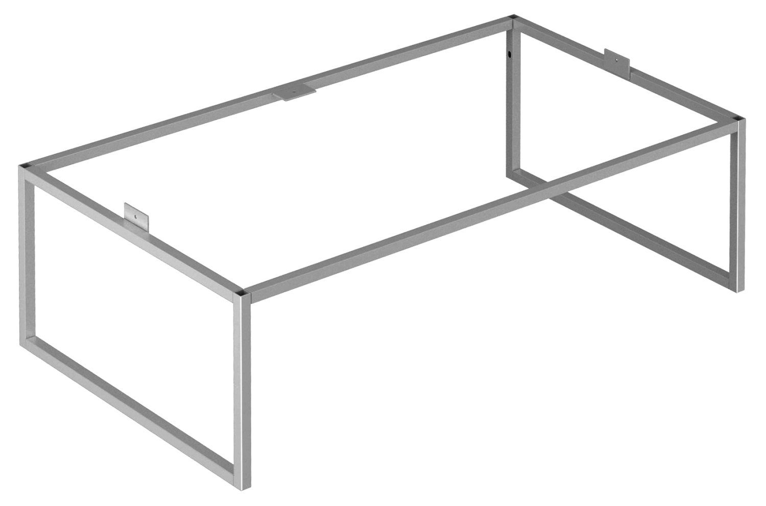 KEUCO Bodengestell X-Line 33198, inox, 800x255x470mm