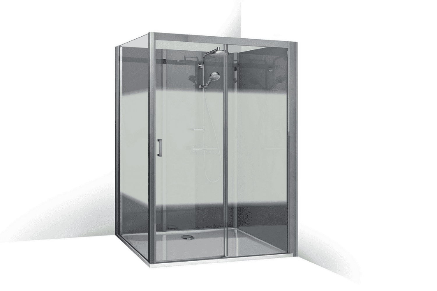 Roth Komplettdusche Vinata Spirit Eck Hoch anthrazit 1160x877 ESG Flow