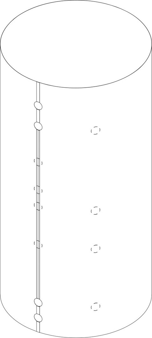 BOSCH Ersatzteil TTNR: 7735501783 Verkleidung P1300.6 silber everp