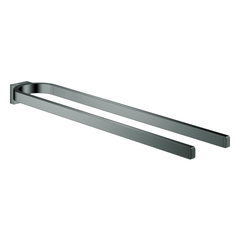 GROHE Handtuchhalter Selection 41059 2-armig hard graphite