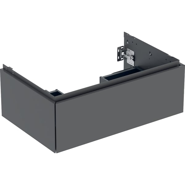 Geberit ONE Unterschrank für WT/-Platte 1 Schubl., 74x26,6x47cm, lava matt