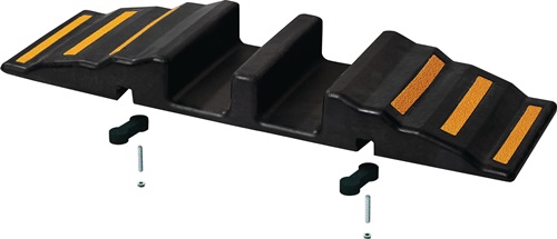 Gummi-Schlauchbrücke L850xB380xH90mm 6 Reflektorstreifen Gummi-Schlauchbrücke L850xB380xH90mm 6 Reflektorstreifen