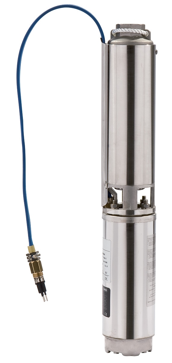 Wilo Unterwassermotor-Pumpe Sub TWU4.08-10-DM-QC-C,Rp2,3x400V,1.5kW