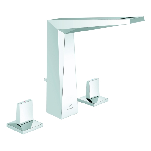 GROHE 3-L-WT-Batterie Allure Brilliant 20627 Zugstangen-Ablaufgarnitur chrom