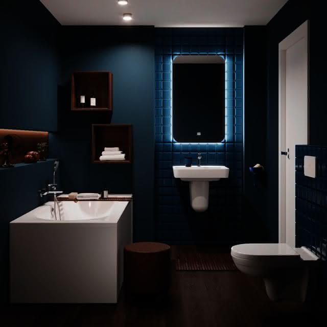 VB Badewanne O.novo 1800x800x525mm Duo Rechteck Weiß Alpin