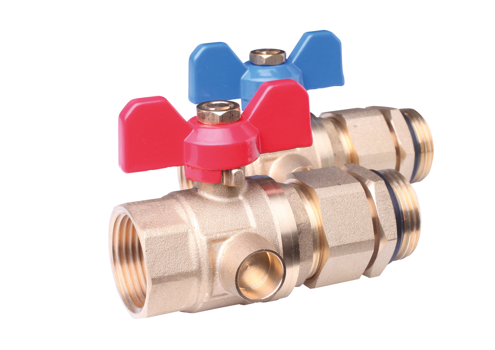 Danfoss Kugelhahn 1'' mit Verschraubung
