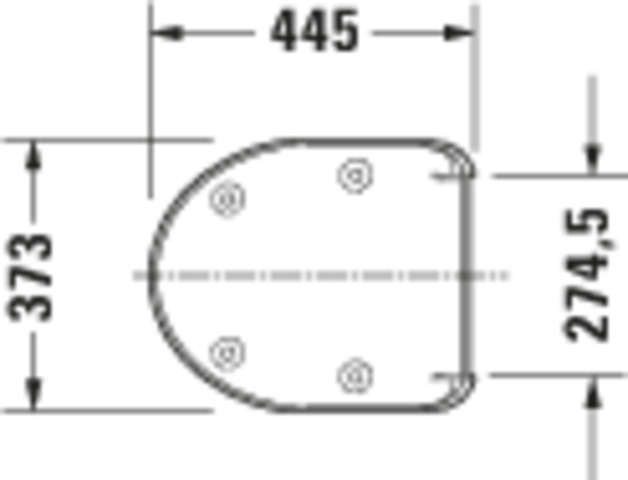 DU WC-Sitz Architec mit SoftClose Scharniere edelstahl, weiß