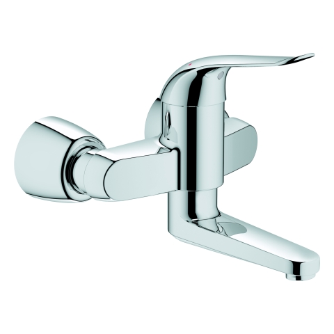 GROHE EH-WT-Batt. Euroeco Special 32771 Wandmontage absperrb. S-Anschlüsse chrom